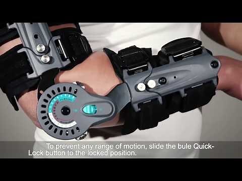 How To Apply - Hinged Post OP Elbow Brace by Orthomen