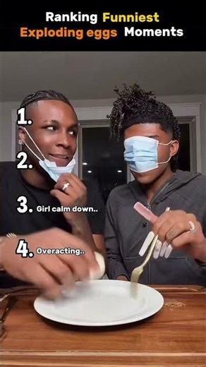Exploding egg prank moments. #funny #memes #prank #fails