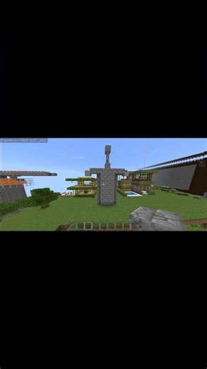 minecraft but I'm building largest saward in Minecraft world
