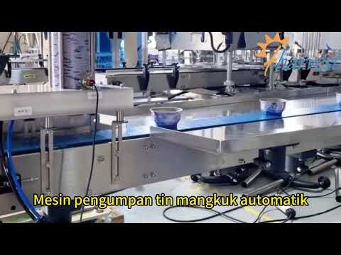Mesin Pengumpan Tin Mangkuk Automatik