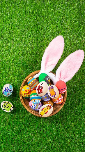 🐰 Easter holidays mean it's time to get crafty with some egg-cellent child-friendly arts and crafts projects! 🥚 Which one of our number fun Easter eggs is your favourite? Comment with ❤️, 🧡, 💛, 💚 or 💙! Looking for more inspiration? We have tons of ideas we'd love to share with you. Subscribe to our YouTube channel and get a notification when we post new videos including DIY crafty projects. #numberblocks #eastereggs #eastercraftsforkids #HandsOnLearning #craftsforkids | Numberblocks
