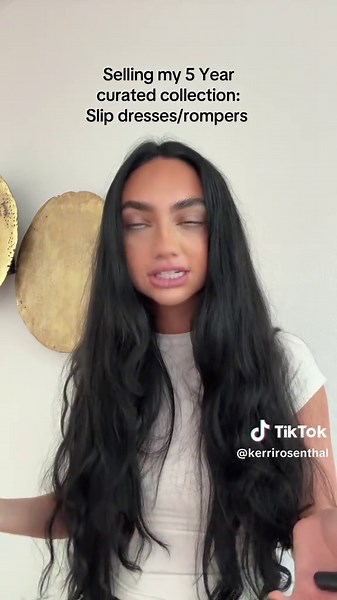 Selling My Curated Vintage Slip Dresses and Rompers