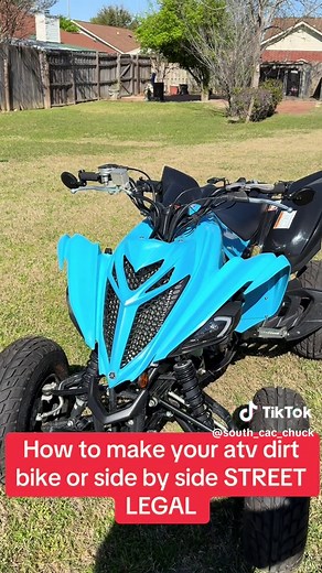Making Your ATV or Dirt Bike Street Legal Explained