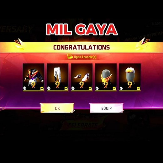 9th ANNIVERSARY EVENT KAISE COMPLETE KARE | FREE MALE BUNDLE KAISE MILEGA | FREE FIRE NEW EVENT
