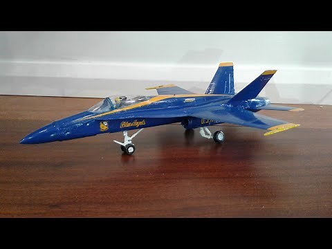 Hasegawa 1:72 Blue Angels F/A-18A Hornet Model Kit | SFS SpaceX