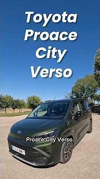 Toyota Proace City Verso #cochesnet #coches #toyota #toyotaproace #shorts