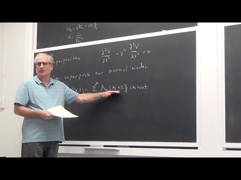 Lecture 12 - Fourier Analysis and then More Dimensions