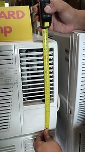 IWAS BAKBAK NG SEMENTO! IWAS ABALA DIN! 1hp and 1.5hp window COMPACT aircons side by side with a standard GE 3/4hp window aircon! Alamin ang sukat at prices ng Mabe 1hp window AC*, Fabriano 1hp window AC COMPACT**, Fabriano 1hp window AC INVERTER COMPACT***, and 1.5 window AC COMPACT****! *1hp Mabe Window AC Manual Control COMPACT Model: MEV09VV Dimension : W45cm D53.7cm H35cm SRP: P16,495 Opened Box Price: P15,995 Addt'l Discount for Cash: P1,950 *1hp Mabe Window AC Manual Control COMPACT Model
