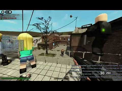 Zombie Survival Garry's Mod script trainer v0.6 #roblox #script