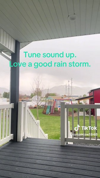 It’s so peaceful. Still in my Jammie’s, cleaning, windows open and a rainstorm. Love it. #utah #rain #rainstorm #thunder #spring