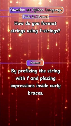 Python Tutorial Shorts | Learn Python from Basic to Advanced