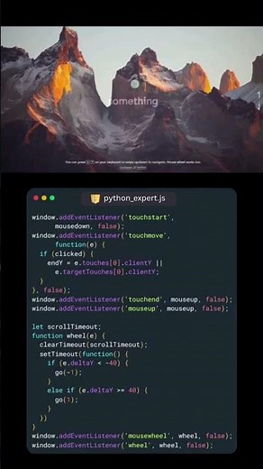 Scroll Animation UI with JavaScript: Creative Web Interaction! #coding #programming #scroll #css