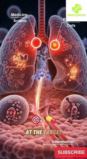 “How Medicine Really Works in Your Body 😲 | See Inside Your Cells!” #bodyscience