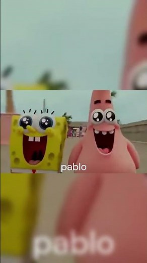 pablo meme version bob esponja