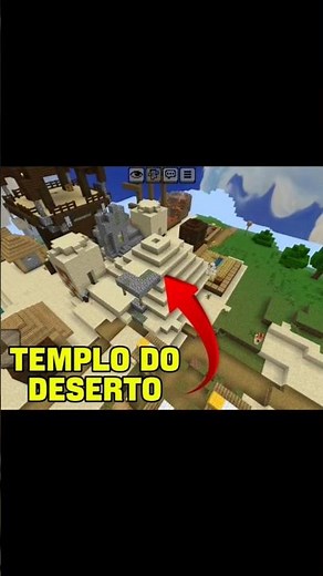 melhor seed para minecraft bedrock #minecraft #minecraftshorts #seeds