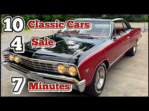 Sale on 10 Classic Cars for Sale on Facebook Marketplace
