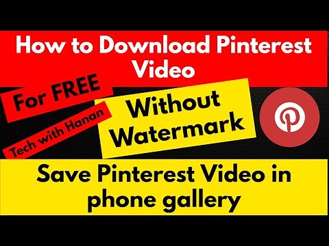 How to Download Pinterest Video without Watermark?