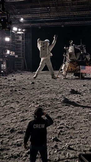 Did We Really Land on the Moon… or Was It All a Movie Set? 🌕🎬 #usa #astronaut #moon