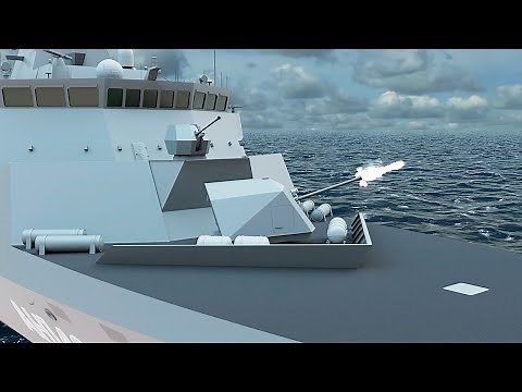 The Type 31 Frigate in action