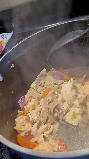 Un bon macaroni avec les restants de la fondue de hier ;) Les recettes de chantale