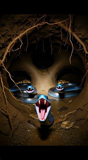 Inside a Snake Burrow | Scientific POV Micro Camera Exploration