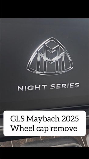 GLS Maybach wheel cap remove/Mercedes wheel cap remove