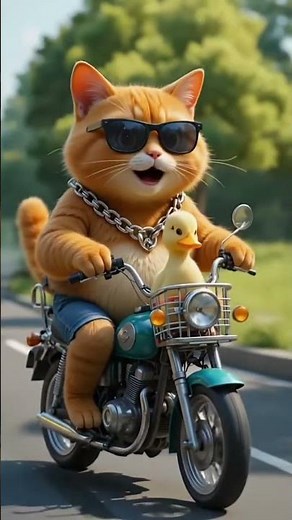 Funny Cat Animation 😂 | Cute & Crazy Cat Shorts #ytshorts