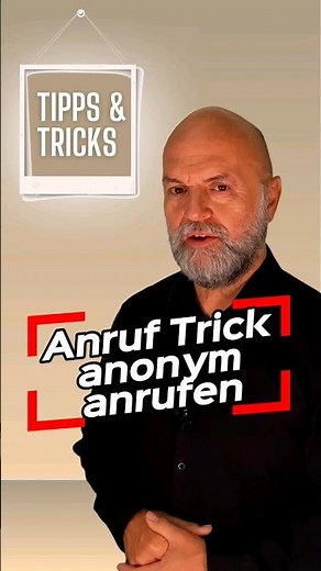 Einfach mal ausprobieren! Der nächste Anruf ist anonym.