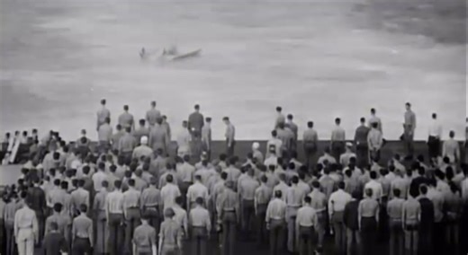 November 5, 1944 — somewhere in the Philippine Sea. After an attack on the Japanese cruiser Nachi, 23-year-old AMM2 Loyce Edward Deen was killed when his TBM Avenger took heavy fire. His pilot, Lt. Robert Cosgrove, brought the crippled plane back to the USS Essex — but Deen was already gone. The decision was made to bury him with honor… still strapped in his aircraft, they watched their brother — plane and all — slip beneath the waves. A warrior and his machine, united forever in the deep. #Loyc