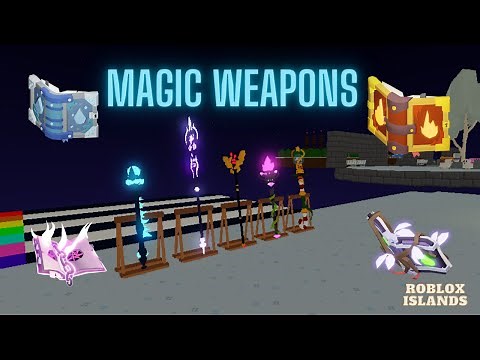 Rating All the Magic Weapons! | Roblox Islands