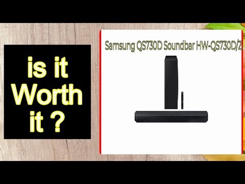 Samsung QS730D Soundbar HW-QS730D-ZA Features - Important Information