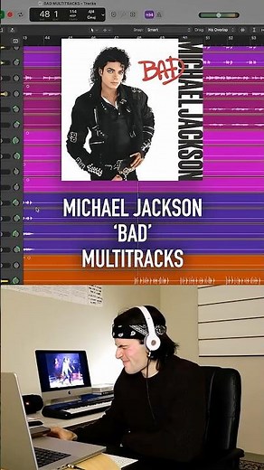Michael Jackson ‘Bad’ Multitrack mix ‼️ MJ’s best song?!?