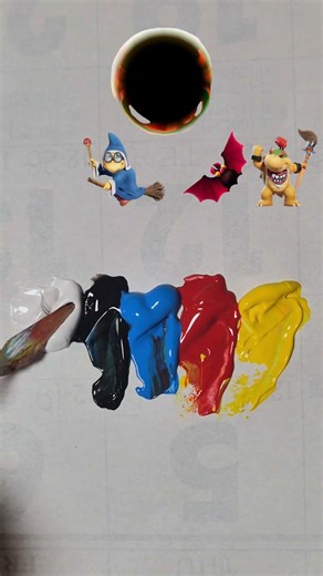 Guess The Mixed Color of The Super Mario Galaxy Movie (Part 2) #nintendo #supermario #asmr