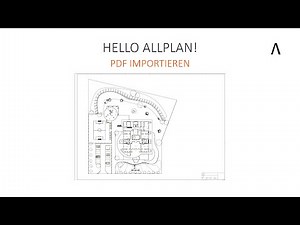 Hello Allplan! PDF importieren