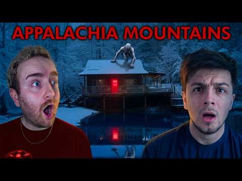 Overnight in a HAUNTED Cabin in the Appalachia Mountains! | We Almost DIED!