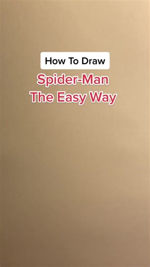 How to Draw Spider-Man: The Easy Way