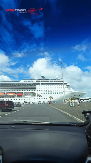 A special invitation aboard MSC Opera during its stop in Port Louis today! 🚢 Here are some highlights from the visit ✨ | Atom Travel
