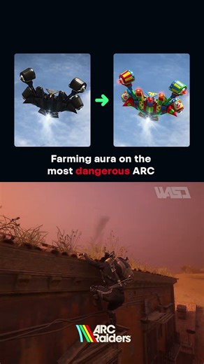 Having fun with a cute ARC in ARC Raiders 🤩 #shorts #arcraiders