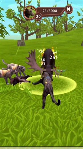 WildCraft Online: Cougar Loves to Hunt Boss 😍 #wildcraft #viral #shorts