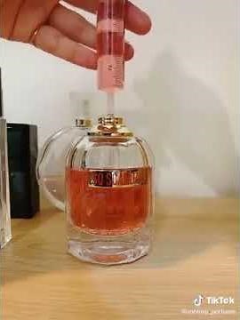 How to transfer perfume from one bottle to another bottle💉💡🔍🔎🌼🌸