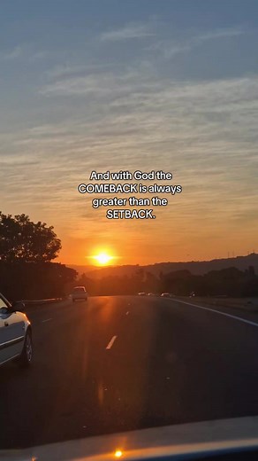 And With God the Comeback Is Greater Than the Setback - Inspirational Quote