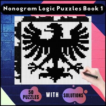 Nonogram puzzle book |Growth Mindset Activities Puzzles |Early Finisher Activity