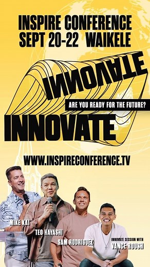 INSPIRE CONFERENCE IS JUST AROUND THE CORNER! We can’t wait to be joined by Founder and CEO of @overflow_app, @vanceroush! Vance Roush is the Founder and CEO of Overflow and on mission to inspire the world to give. Outside of Overflow, Vance serves on the board of Nonprofits such as Hope Hangar, as well as VIVE Church as a Founding Executive Pastor. His background is in tech from companies like Google. Not only is he leading our Innovate Session at 5:30PM on Thursday, Sept 21, but he is also the