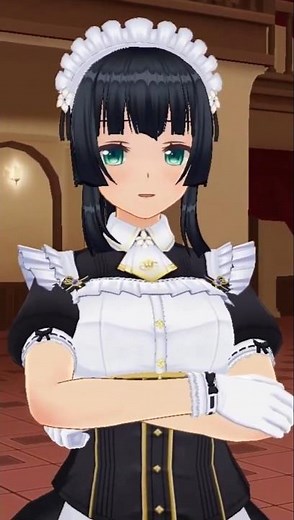 Majime-chan maid - (COM3D2) - #shorts #COM3D2 #カスタムオーダーメイド3D2 #メイド #真面目ちゃん