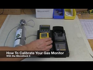 How to Calibrate Your Gas Monitor: MicroDock 2 Series, Part 3