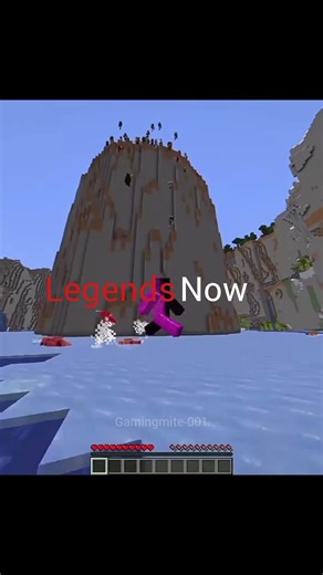 Minecraft legends now vs then