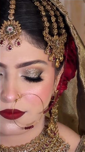 Bridal Makeup for fair skin💄✨#flawlessmakeup #bridelmakup #kashees #makeuptutorial