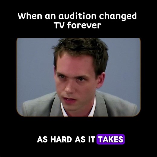 When an audition changed TV forever. #suits #suitsclip