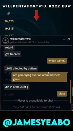 I Thoroughly Dislike League Players