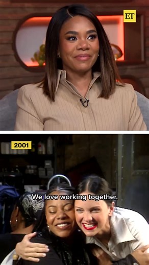 Entertainment Tonight on Instagram: "Ahead of ‘Scary Movie 6,' Regina Hall is dishing on what makes Brenda so iconic — and why she and Anna Faris were "the original Cynthia and Ariana." 🤣"